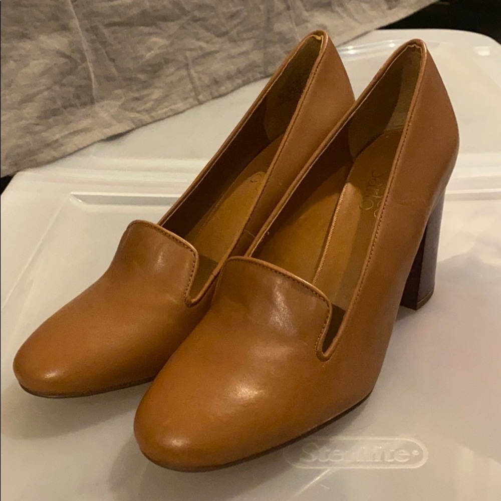 Franco Sarto chunky heel. Size 8.